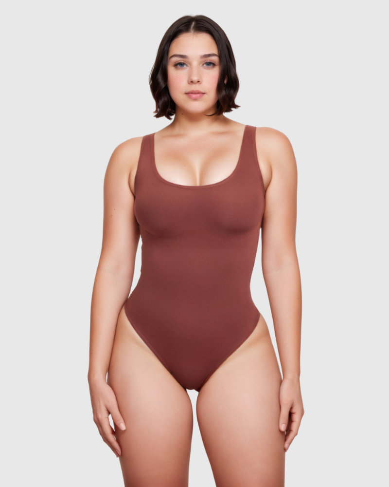 Body Modellante Eco con Spalline Larghe