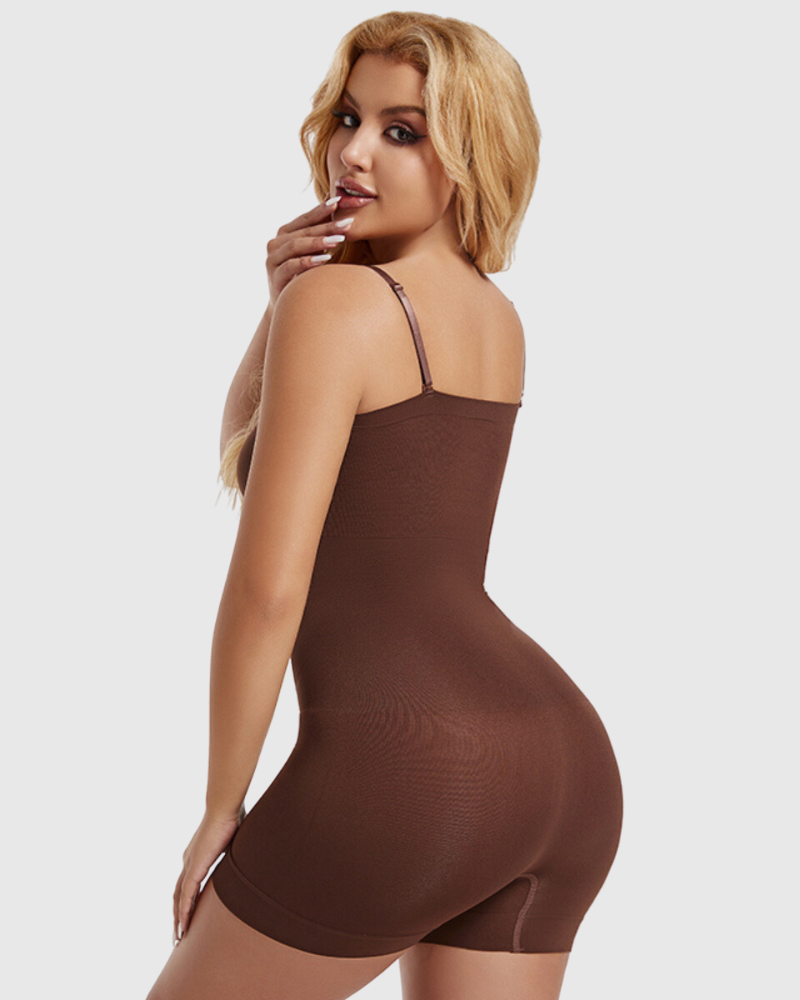 Body senza spalline levigante senza cuciture