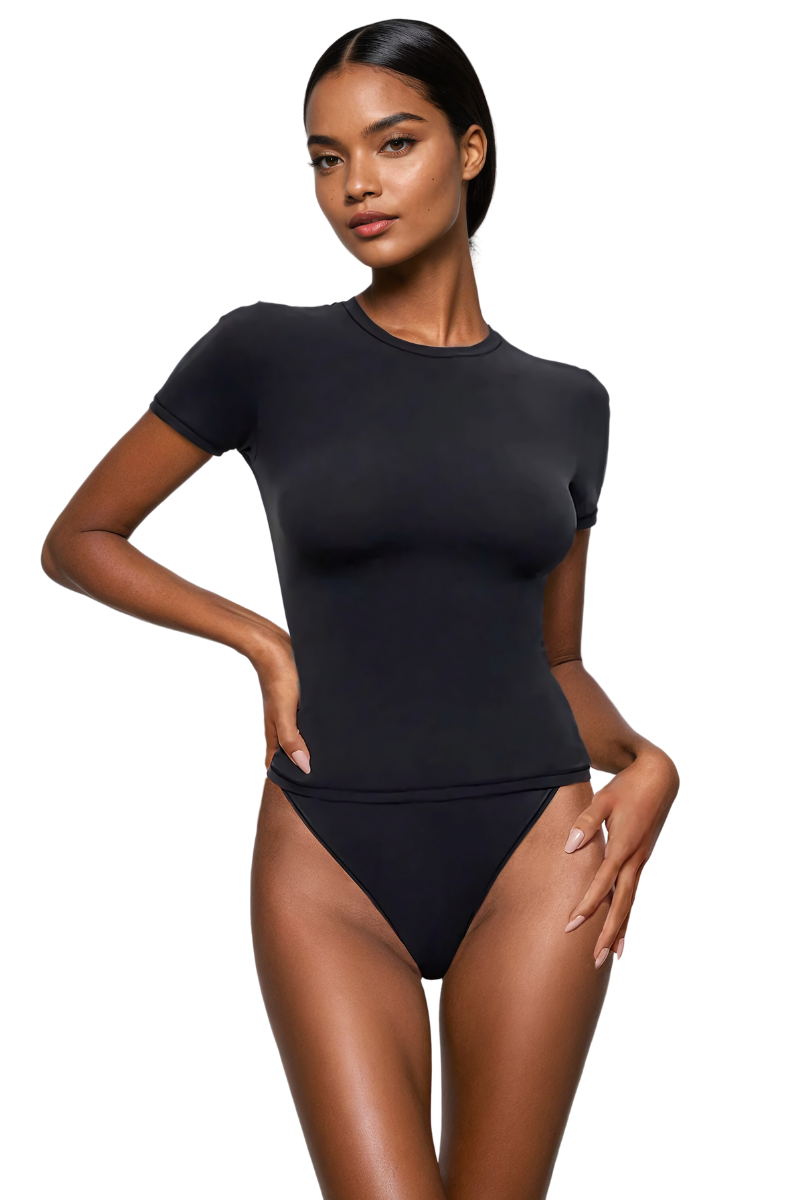 T-shirt modellante
