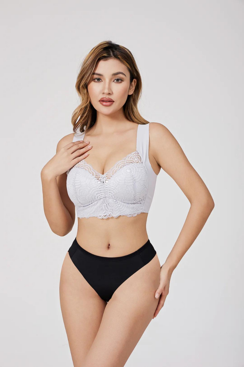 Reggiseno Push-Up in Pizzo Senza Cuciture