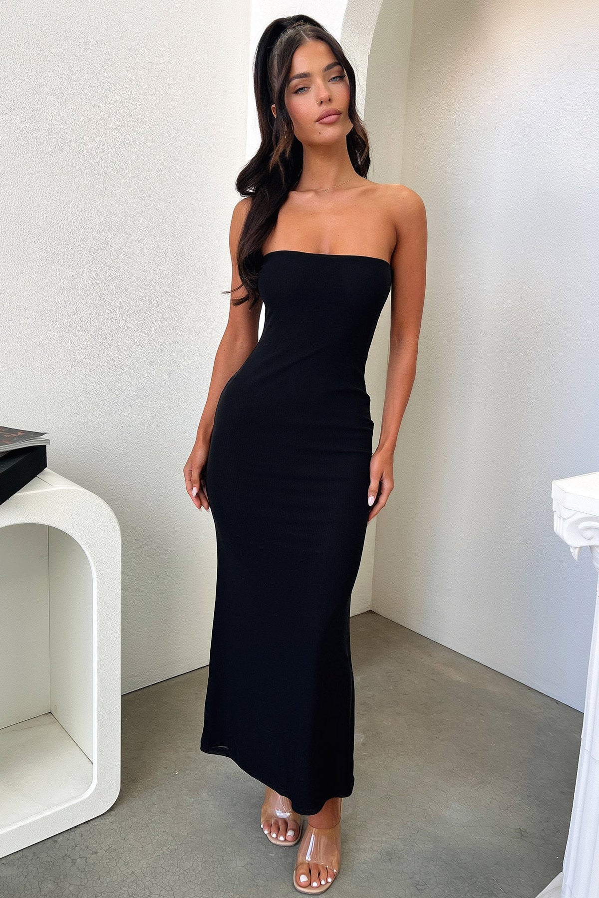 Carina Maxi Dress - Negro