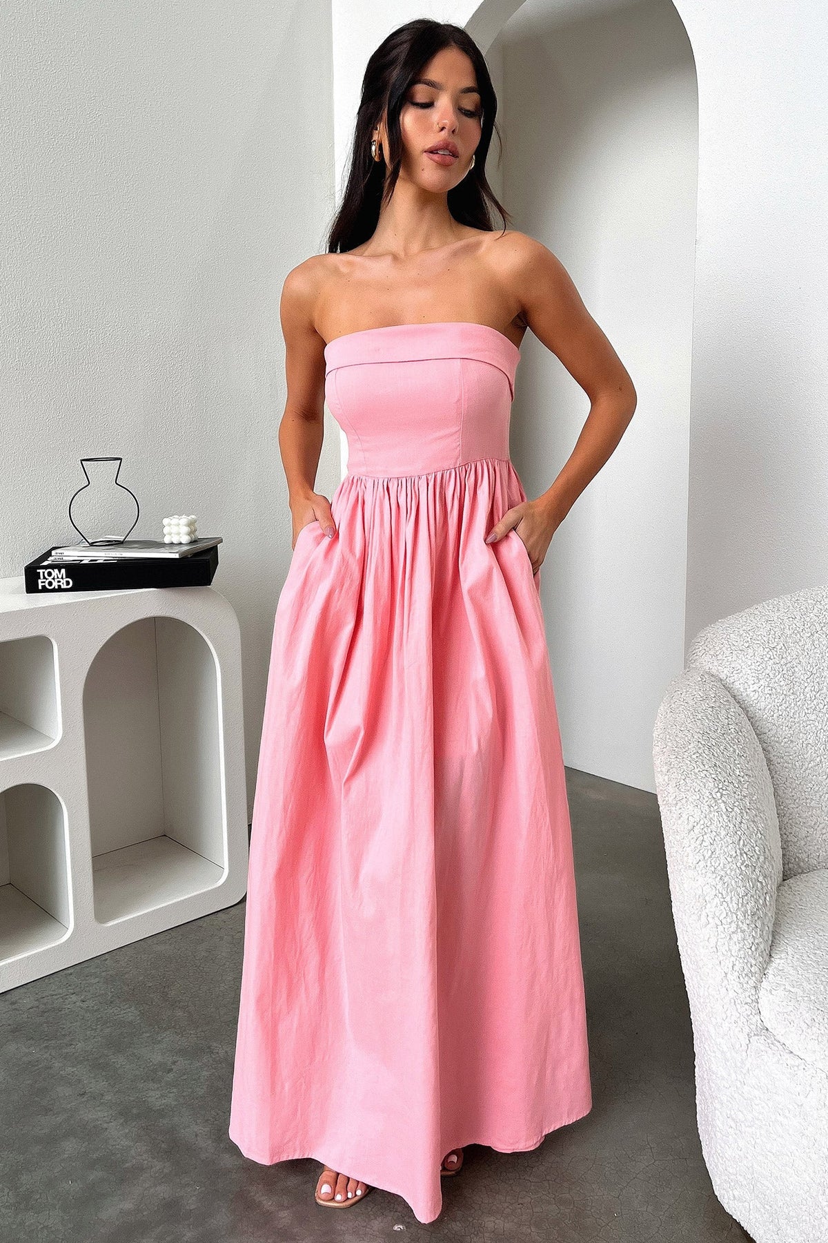 Cornell Maxi Dress - Rosa