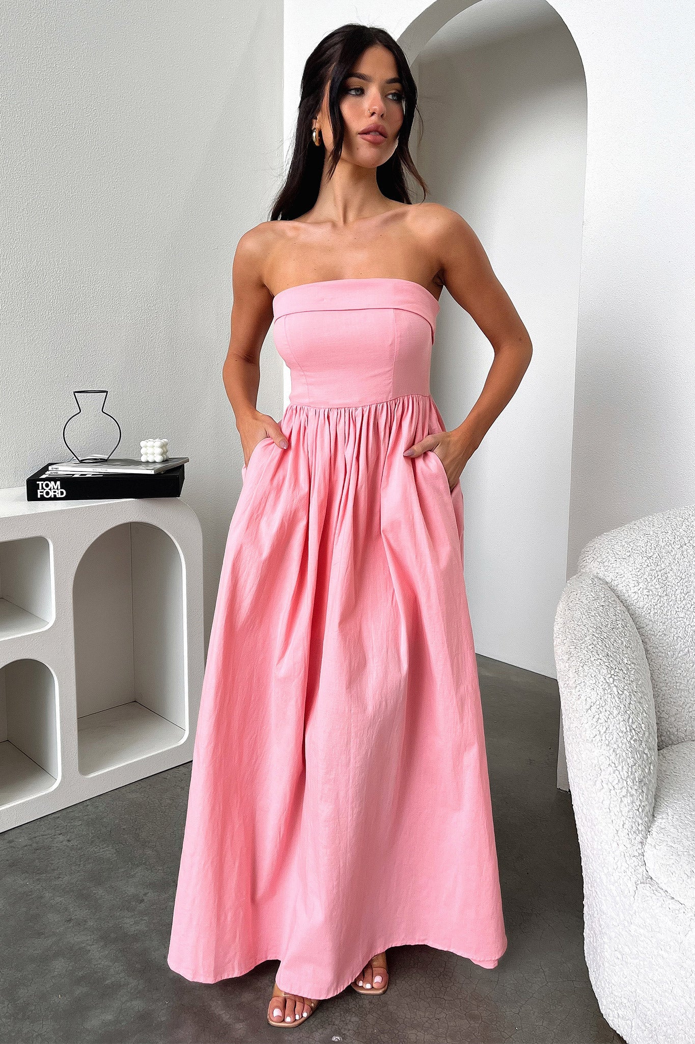 Cornell Maxi Dress - Rosa