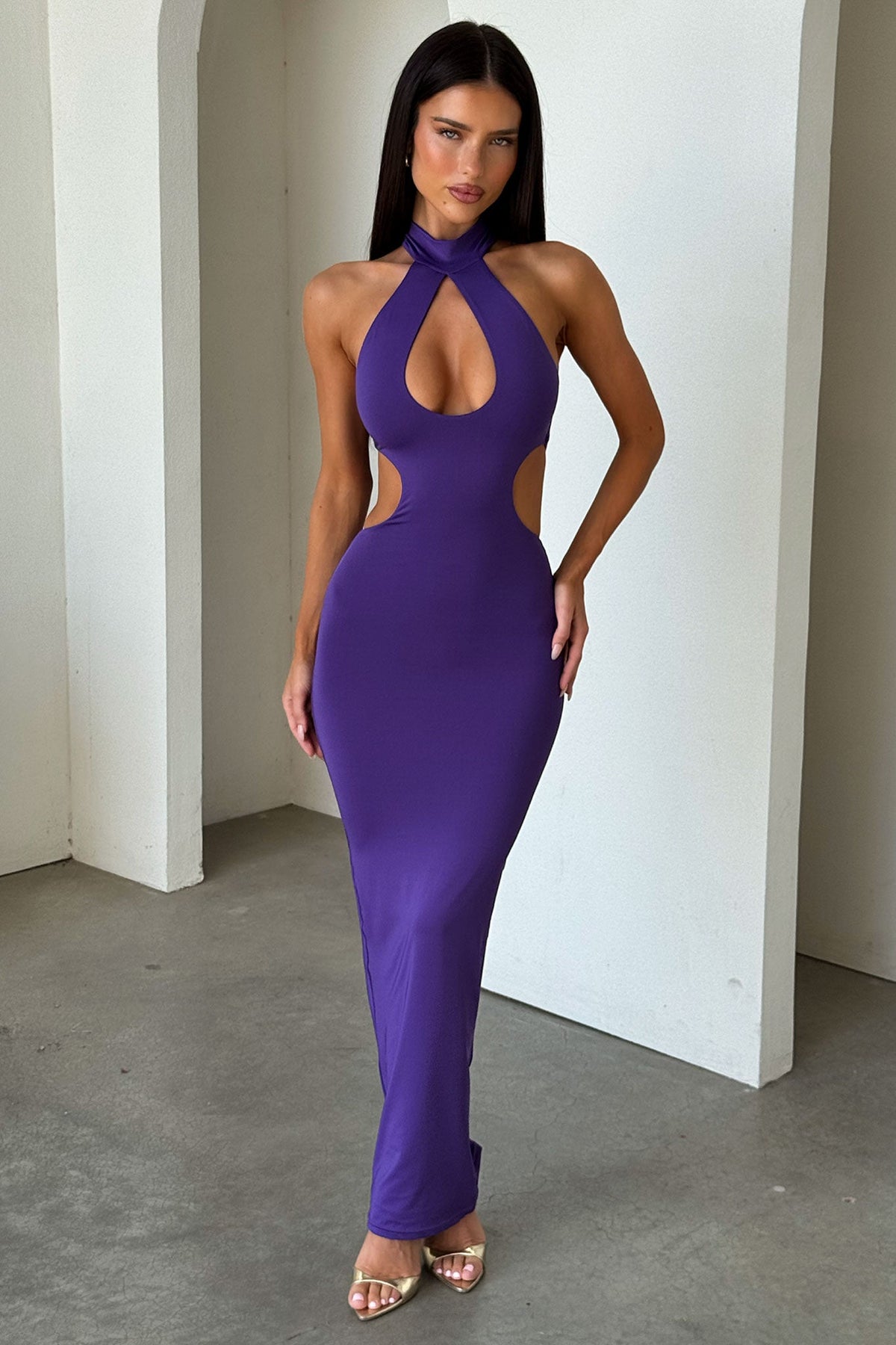 Gianna Maxi Dress - Morado