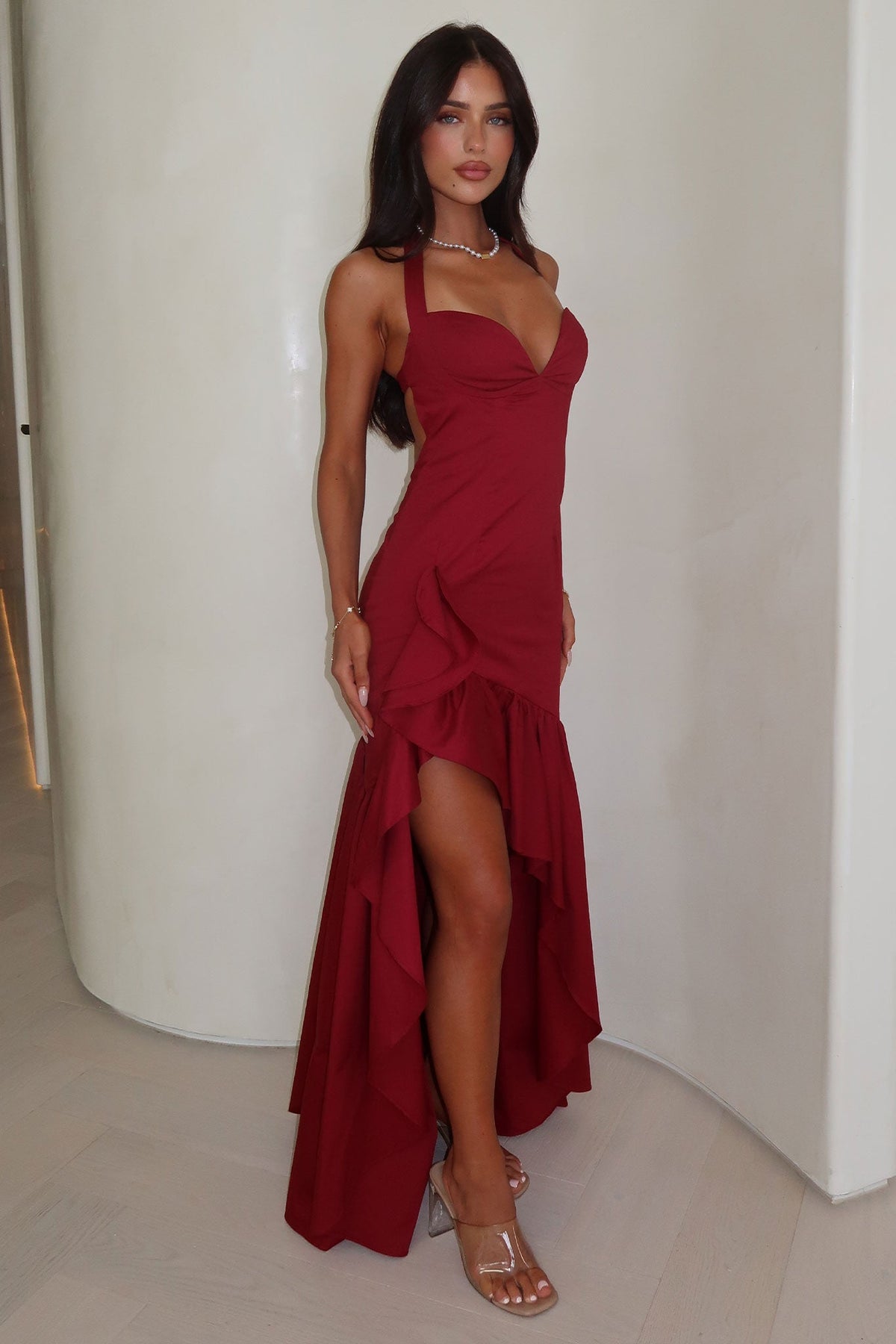 Neva Maxi Dress - Rojo