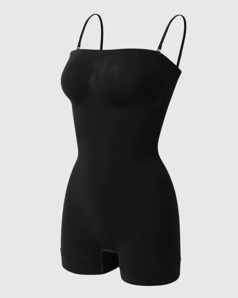 Body senza spalline levigante senza cuciture
