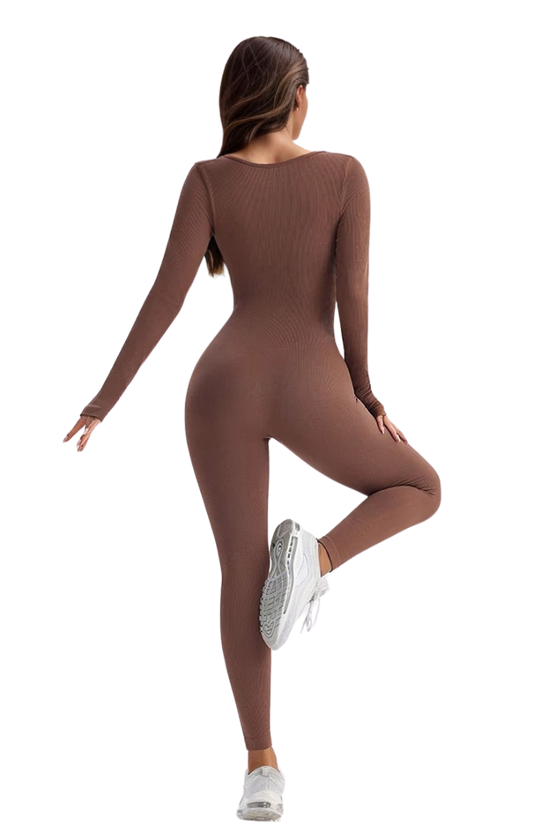 Body Modellante a Maniche Lunghe