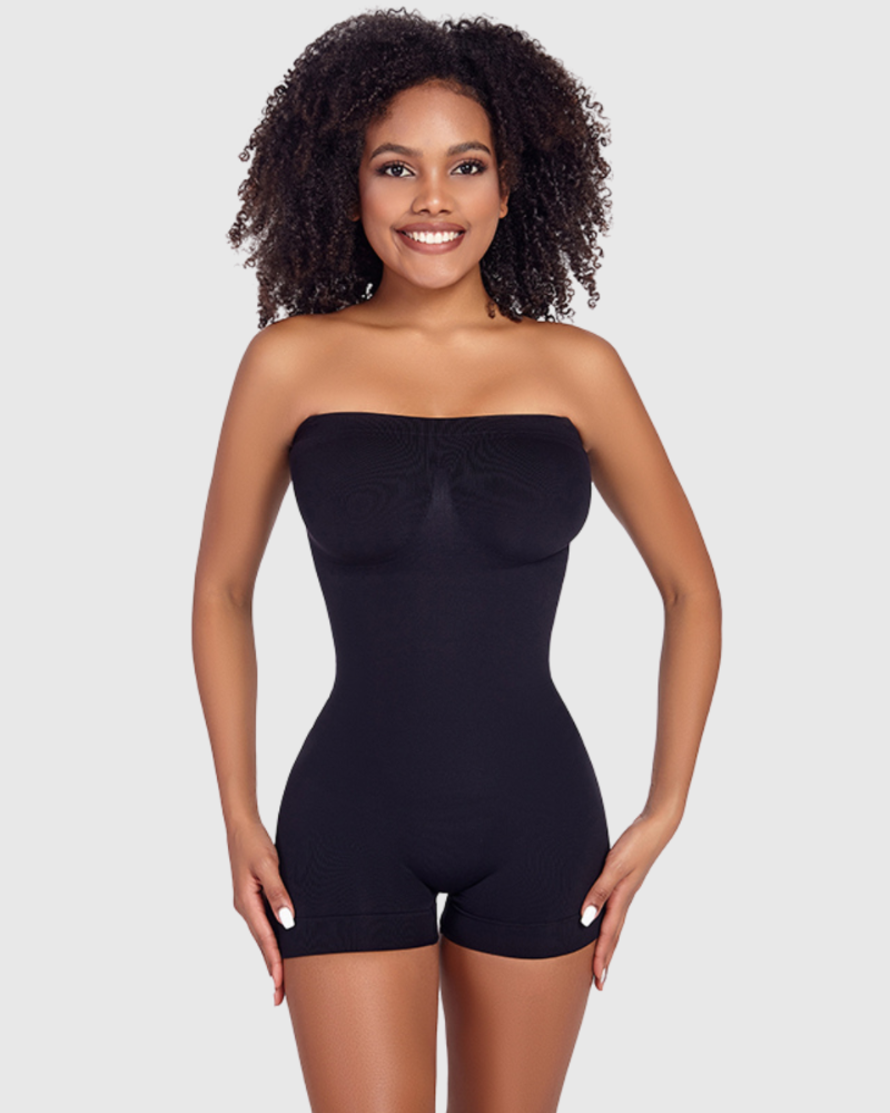 Body senza spalline levigante senza cuciture