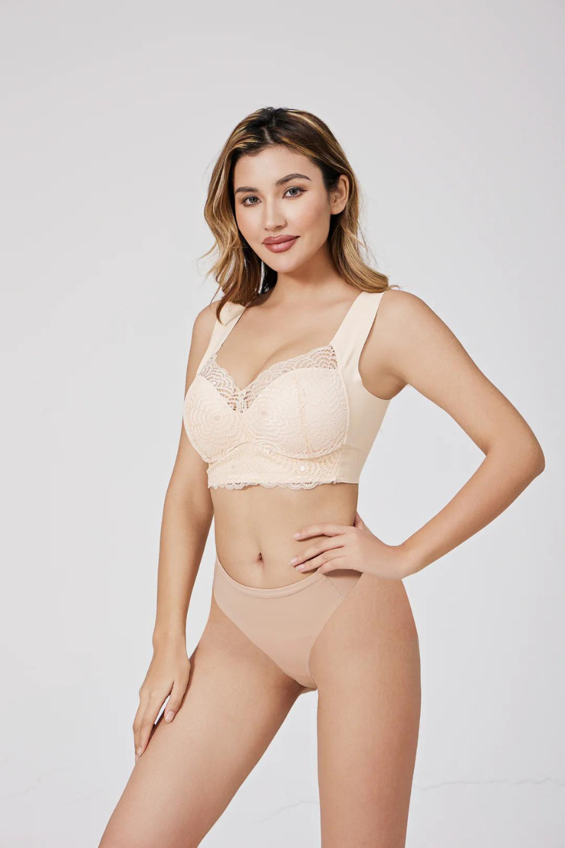 Reggiseno Push-Up in Pizzo Senza Cuciture