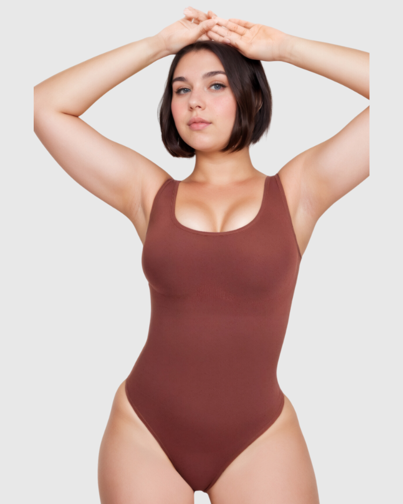 Body Modellante Eco con Spalline Larghe