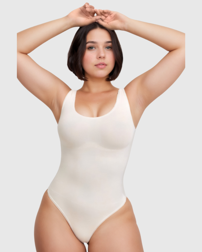Body Modellante Eco con Spalline Larghe