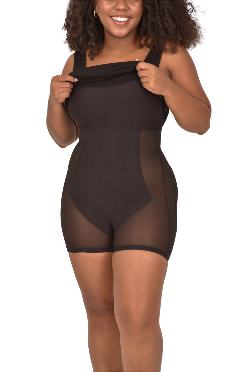 Miniabito Relax con Spalline Larghe e Fascia Integrata