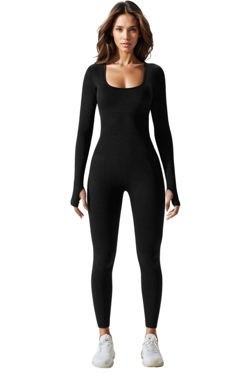 Body Modellante a Maniche Lunghe