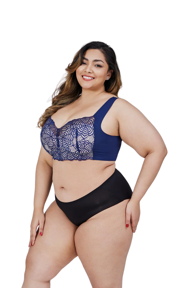 Reggiseno Push-Up in Pizzo Senza Cuciture