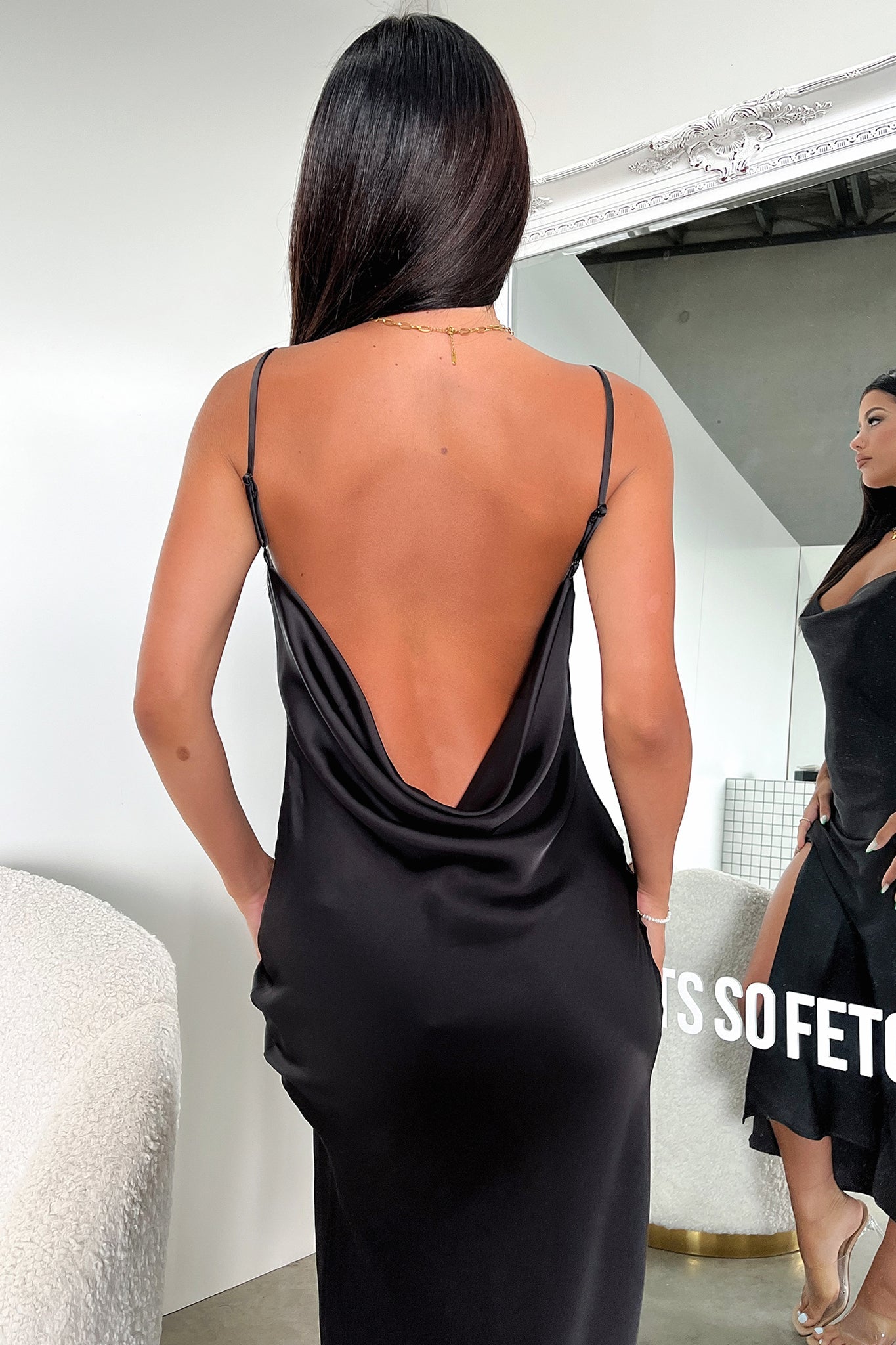 Melinda Maxi Dress - Negro