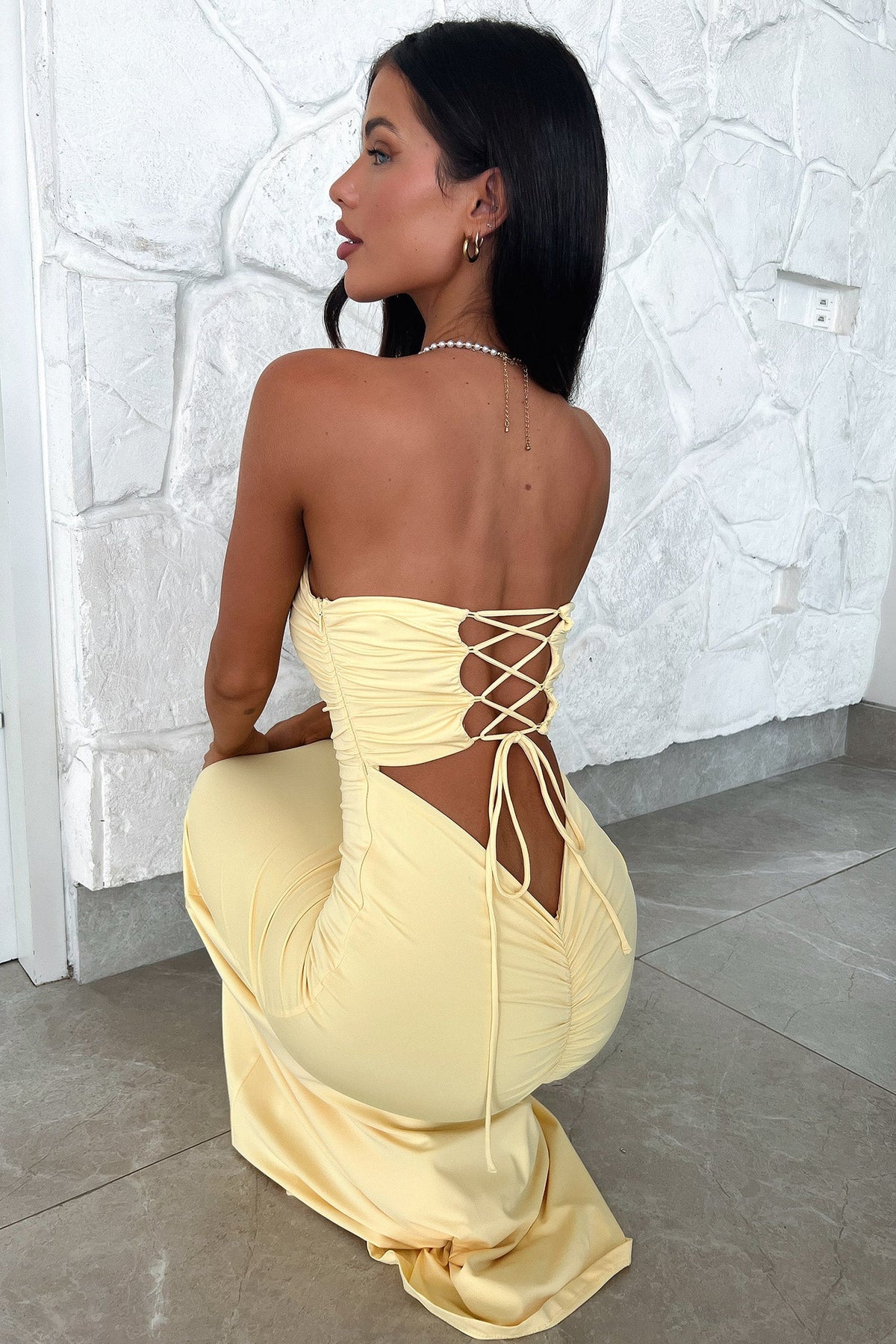 Lahara Maxi Dress - Amarillo