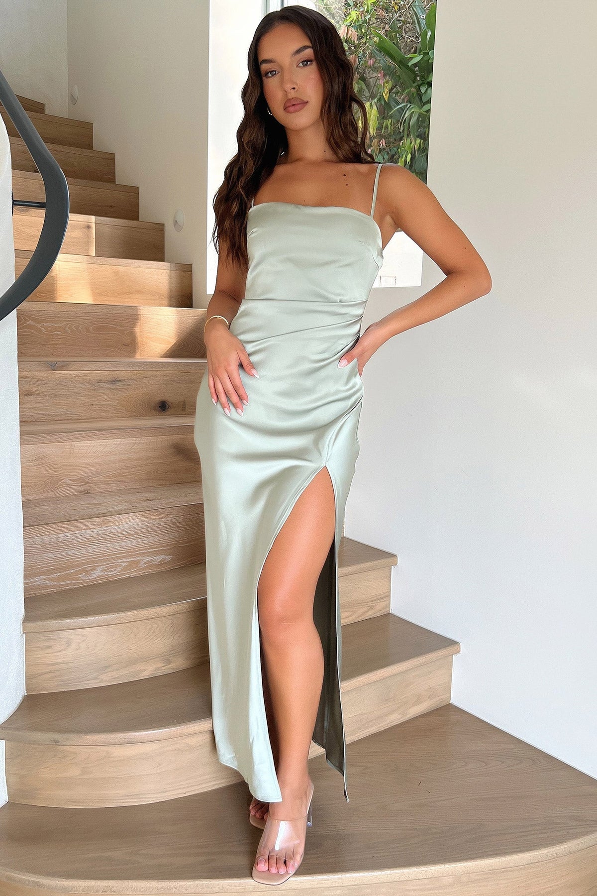 Manesh Maxi Dress - Verde Salvia