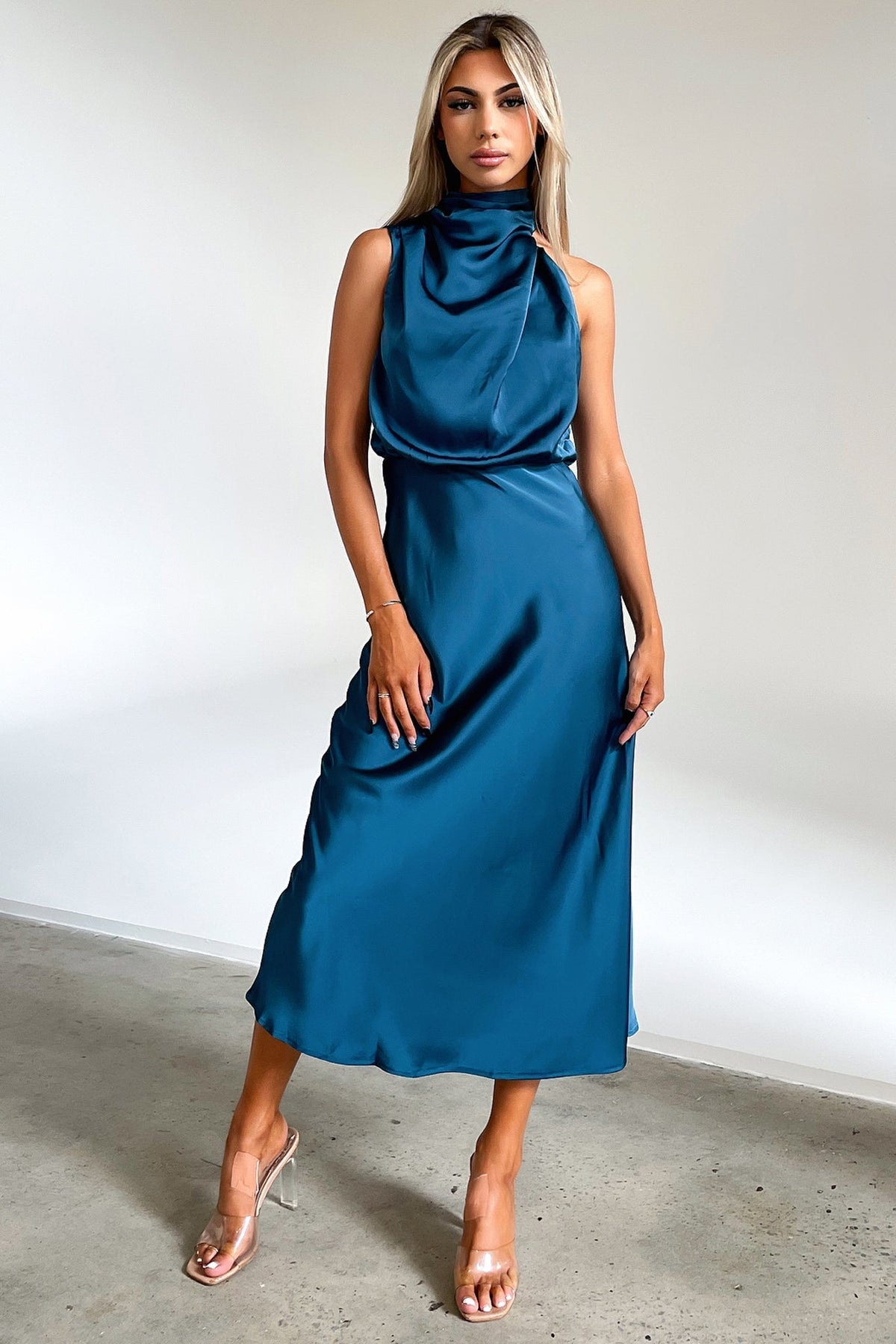 Santorini Maxi Dress - Esmeralda